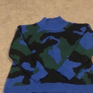 Camouflage sweater